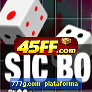 777g.com plataforma de jogos
